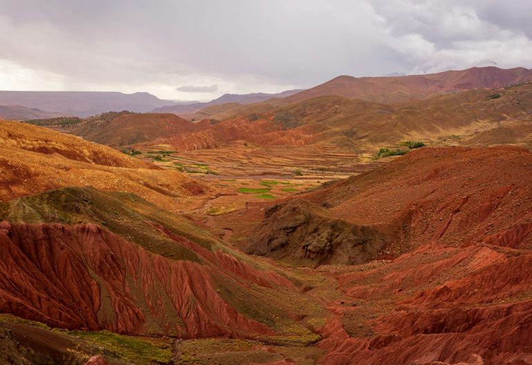 صورة توضيحية للأمطار والجبال بالمغرب