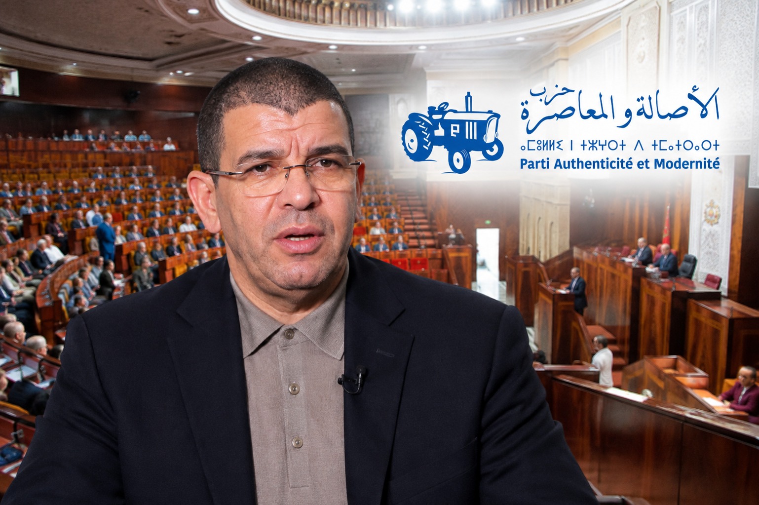 صورة أرشيفية منشورة في مادة إعلامية عن الفائز بالمقعد البرلماني عن دائرة شفشاون